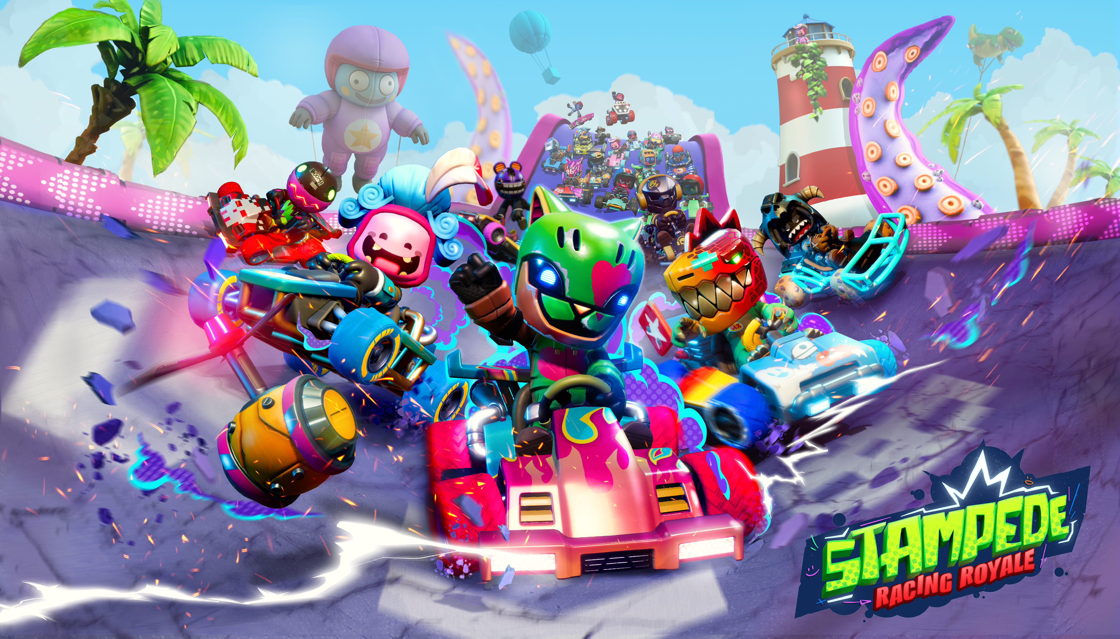 Stampede: Racing Royale key art
